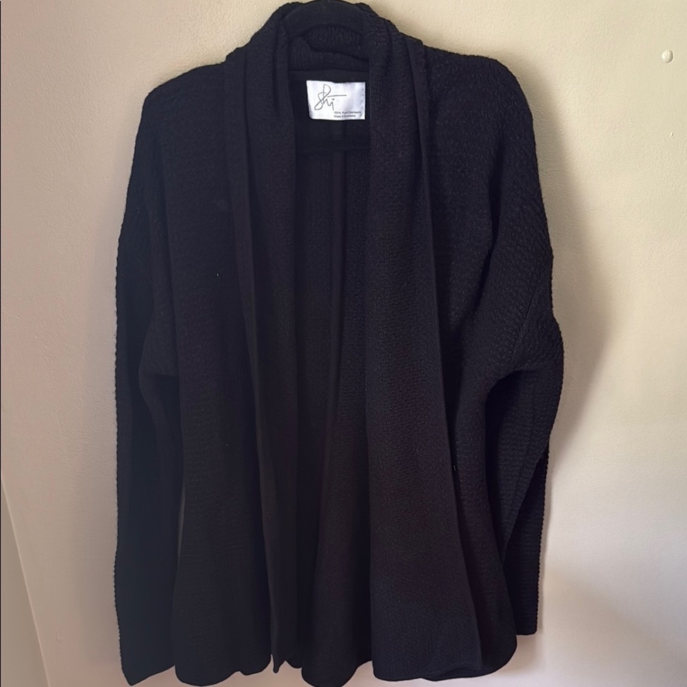 Shi by JOURNEYS Black Cashmere Cardigan